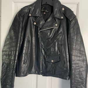 Classic Black Leather Jacket